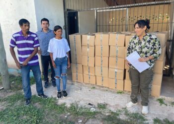 Las Lomitas: Se entregaron más de mil cajas alimentarias de la modalidad aborigen