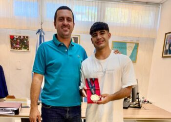 Enzo Vicente visitó al vicegobernador Eber Solís