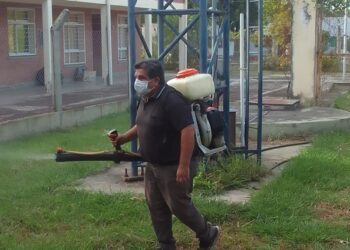 Acciones contra el dengue en los establecimientos educativos de El Colorado