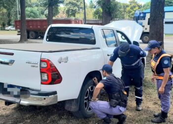 La Policía secuestró otra camioneta robada en Buenos Aires