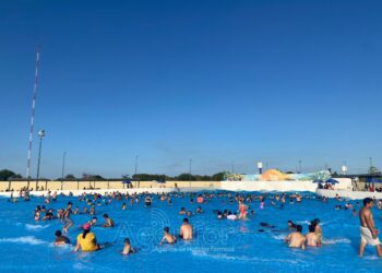 En enero, más de 190 mil personas disfrutaron de las siete piletas del Parque Acuático