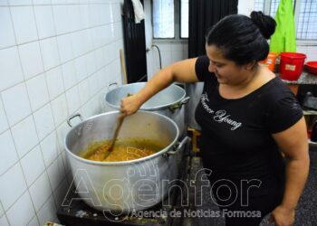 El servicio de comedor tiene entre 60 y 80 asistentes en la EPEP N° 501