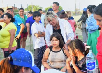 En el club Katrina se desarrolló un nuevo operativo del Programa Provincial “Vuelta a Clases”