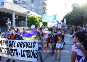 Formosa se sumó a la Marcha Federal del Orgullo Antifascista y Antirracista