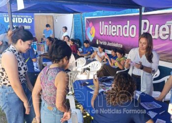 CEIF llevó a cabo un operativo sanitario para estudiantes del interior en Formosa