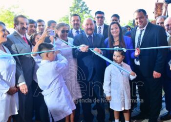 Aráoz sobre la obra educativa 1508: “La expansión de infraestructura escolar con equidad territorial se materializa aquí”