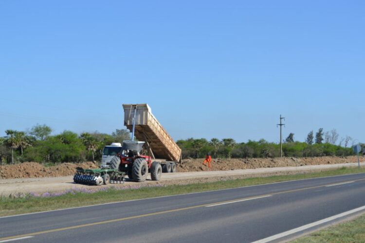 Ruta N° 11. Obra paralizada por Nación