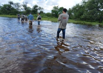 El Gobierno de Formosa asistió a familias del paraje La Zanja