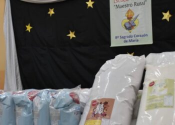 Nutrifor entregó alimentos para el Servicio Nutricional a la EPEP 426