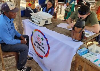 Familias de la comunidad Palo Blancal recibieron atenciones y otras prestaciones de salud gratuitas