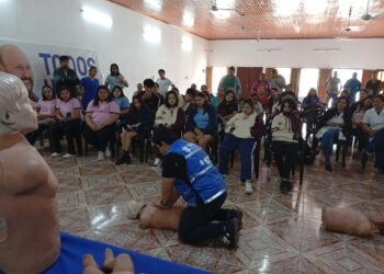 El SIPEC brindó capacitaciones sobre RCP en Buenas Vista y Siete Palmas