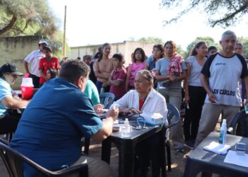 Vecinos de Subteniente Perín continúan recibiendo asistencia sanitaria y el acompañamiento del Gobierno de Formosa