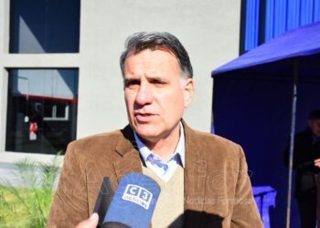 Caffa se refirió a los trabajos que se realizan en la ruta 28