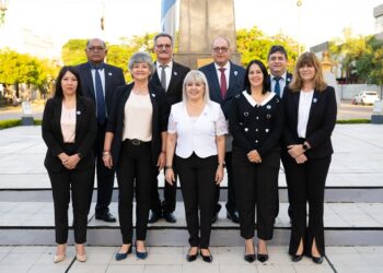 Insfrán envió su salutación a trabajadores de Ceremonial y Protocolo
