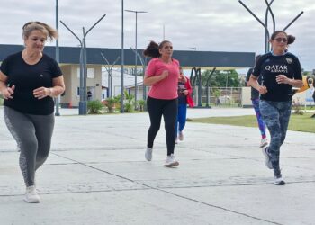 Comenzaron las clases de funcional en el Parque Acuático
