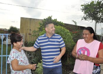 El concejal Sosa recorrió el barrio 28 de Junio y dialogó con los vecinos