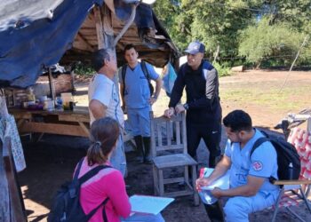 El Gobierno provincial presta asistencia sanitaria a pobladores de Palo Santo