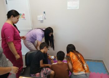 Un taller para prevenir el acoso escolar se desarrolló en el centro de salud del barrio Fray Salvador Gurrieri