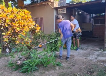 El programa “Marcelo Sosa limpia tu barrio” realizó un operativo integral en el Bernardino Rivadavia