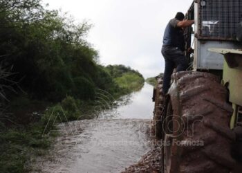 Distintas áreas de Gobierno continúan trabajando para mitigar el impacto de las lluvias en el interior