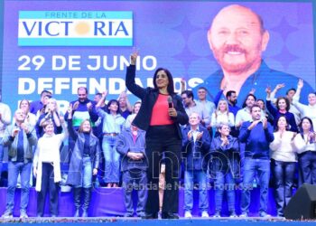 Camino a las elecciones del 29 de junio, el Frente de la Victoria presentó a sus candidatos