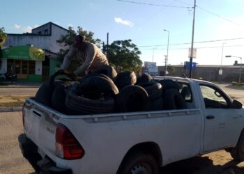 En Pirané amplían las acciones de prevención contra el dengue en las gomerías