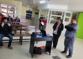 Brindaron información sobre el cáncer de próstata en el centro de salud El Pucú