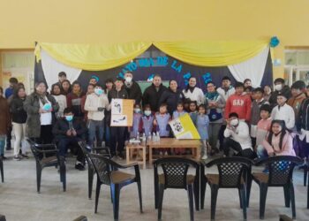 Escolares de la colonia Riacho de Oro aprendieron sobre prevención de enfermedades respiratorias