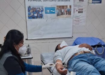 El centro de salud Lote 8 conmemoró el Día Mundial del Donante de Sangre con una colecta