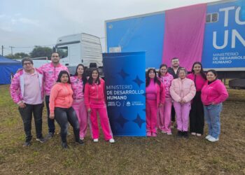 Mamografías en el operativo sanitario en Fontana: Destacaron la buena concurrencia de las vecinas a los camiones sanitarios