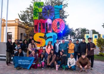 Recorrido turístico con delegación de Brasil en la previa del torneo “Judo Tierra del Sol”