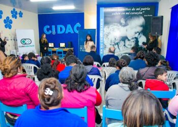 Se inauguró un Club Digital en el Centro Integrador de Acción Comunitaria “Eva Perón” del Barrio Lisbel Rivira