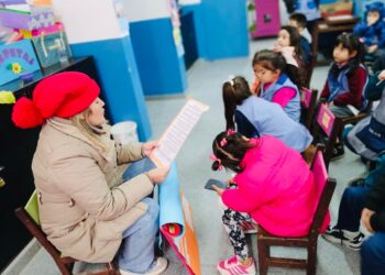 Compartieron con niñas y niños del Nivel Inicial variados temas para cuidar la salud