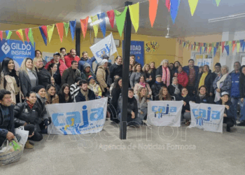 Jubilados nacionales visitaron el Bañado La Estrella