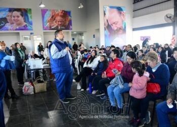 Importante despliegue del Ministerio de Gobierno en el barrio La Nueva Formosa