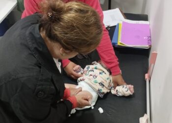 Refuerzan la inmunización de los prematuros en el Hospital Distrital de Ibarreta