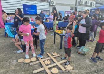 El Centro Comunitario de La Nueva Formosa vivió un sábado cargado de propuestas de entretenimiento y aprendizaje