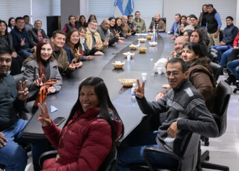 Elecciones provinciales: Insfrán se reunió con candidatos de sublemas del PJ que ganaron en Las Lomitas