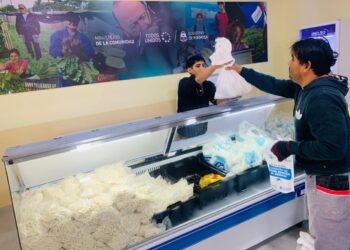 Comenzó un nuevo mes de entrega de bolsones del Plan Nutrir