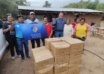 Las Lomitas recibió una nueva partida de cajas alimentarias de la modalidad aborigen