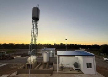 Destacan buen funcionamiento del sistema de agua potable en la comunidad Campo del Cielo