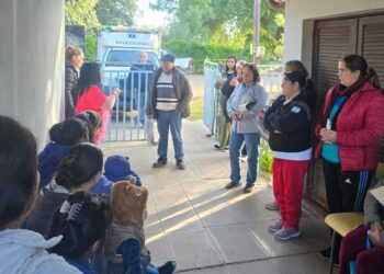 Activo trabajo del Hospital de Villa Escolar en las colonias aledañas
