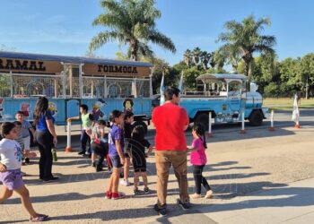 Se vivió como una fiesta el inicio de las actividades por las vacaciones de invierno en el Paraíso de los Niños