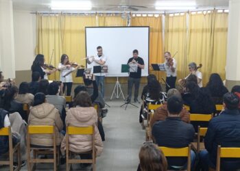 “Música para el Alma” brindó una charla a estudiantes del Instituto Superior de Arte