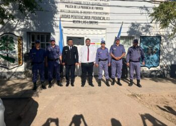 El ministro González se reunió con efectivos de Unidades Regionales para articular acciones y visitó la Unidad Penitenciaria N° 3