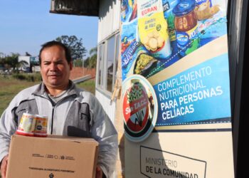 El Gobierno de Formosa inició una nueva entrega de cajas alimentarias para personas celíacas