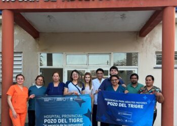 El Hospital de Pozo del Tigre realizó atenciones integrales de salud en la residencia de adultos mayores