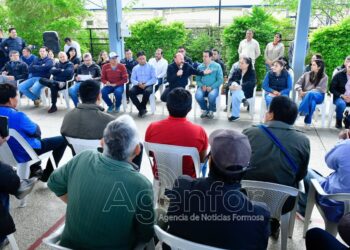 El Gobernador inició su gira por el noroeste con una reunión en Santa Teresa