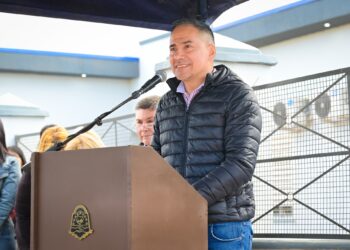 Cáceres en María Cristina: “Estamos orgullosos de tener el mejor sistema público de salud del país”