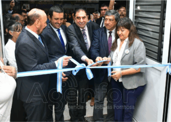 Una especial jornada vivió el barrio San Agustín con la inauguración del nuevo edificio del NEPyFP N° 1